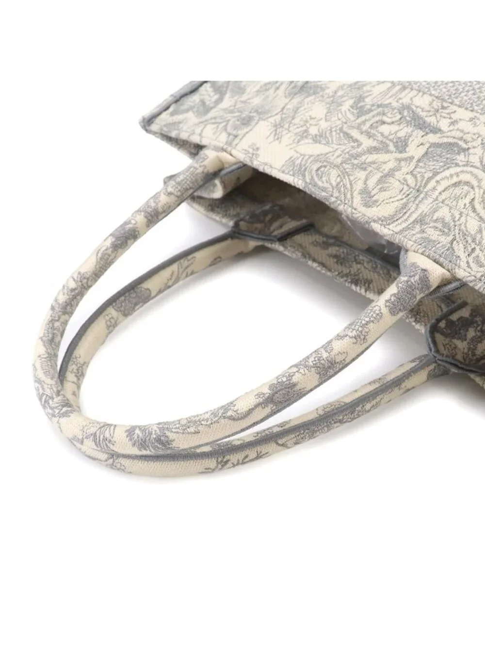 Dior Toile de Jouy Book Tote Canvas Gray